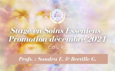 Protégé : Stage en Soins Ésseniens – Promotion décembre 2021 – Profs. Sandra E. et Bertille G.